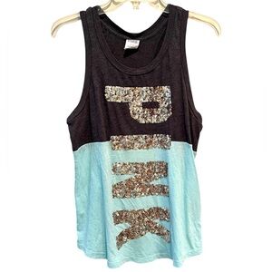 PINK Victoria's Secret Sequin Tank Top